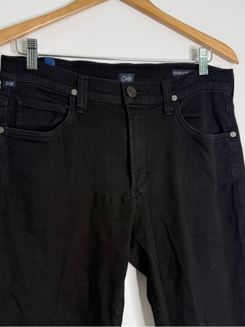 Citizens of Humanity Sid Straight Leg Black Jeans Men’s 31 USA Made - Picture 7 of 10